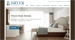 Desktop Screenshot of bryerproperties.com