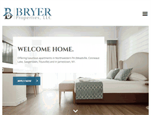 Tablet Screenshot of bryerproperties.com